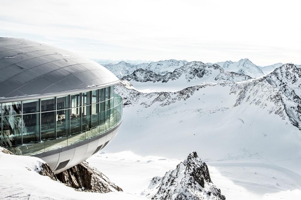 Wellnesshuettendorf Wiese Sankt Leonhard im Pitztal Buitenkant foto