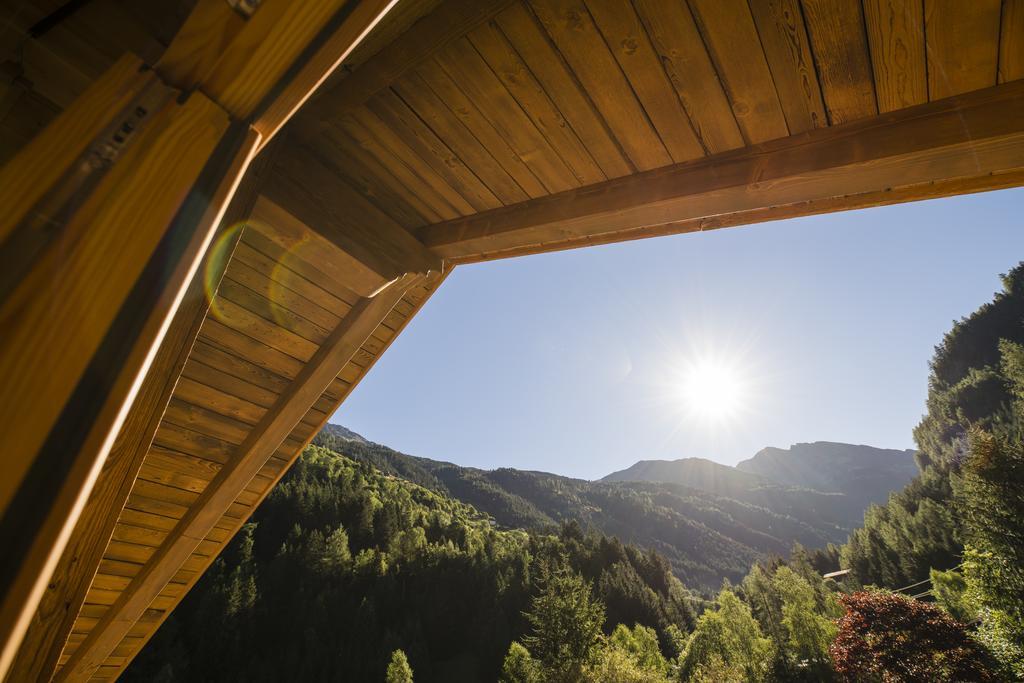 Wellnesshuettendorf Wiese Sankt Leonhard im Pitztal Buitenkant foto