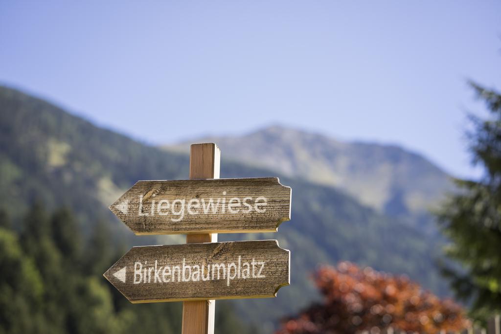 Wellnesshuettendorf Wiese Sankt Leonhard im Pitztal Buitenkant foto